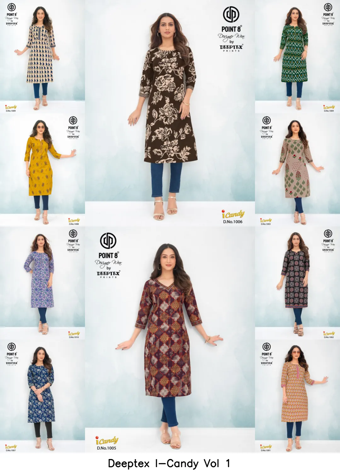 Deeptex I-Candy Vol 1 — Wholesale Kurtis, Deeptex Prints wholesale from Surat — view 10