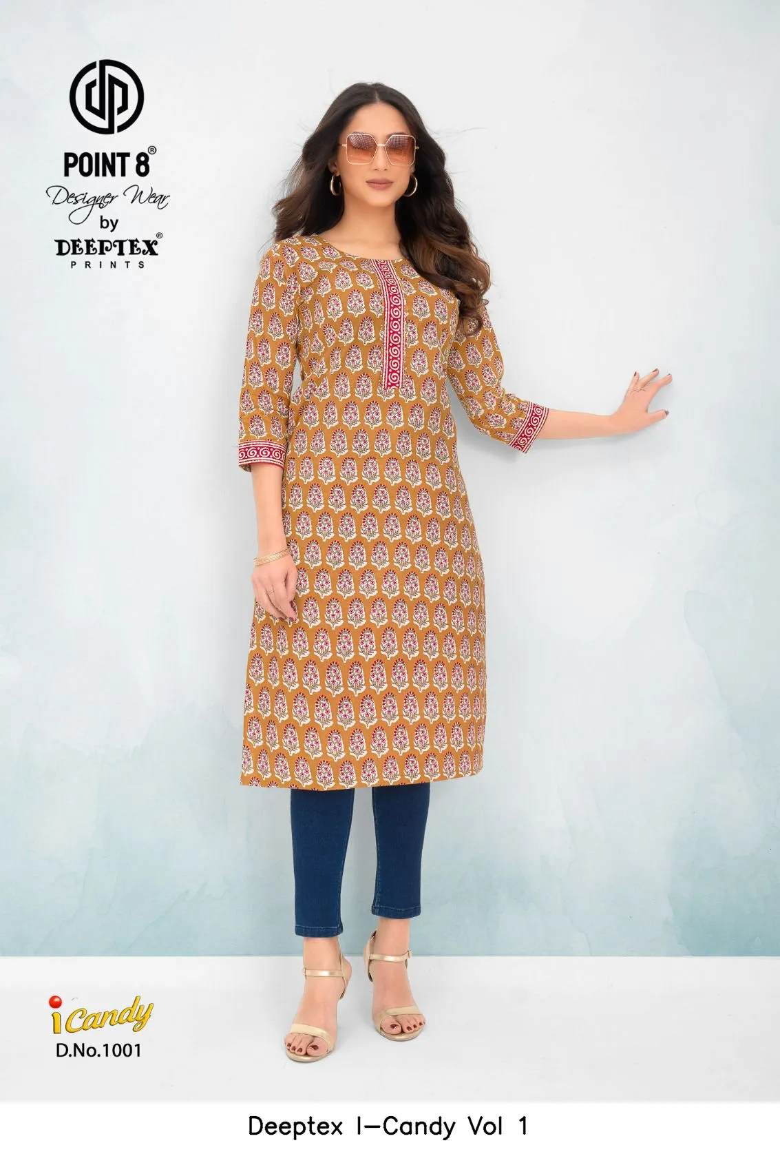 Deeptex I-Candy Vol 1 — Wholesale Kurtis, Deeptex Prints wholesale from Surat — view 12