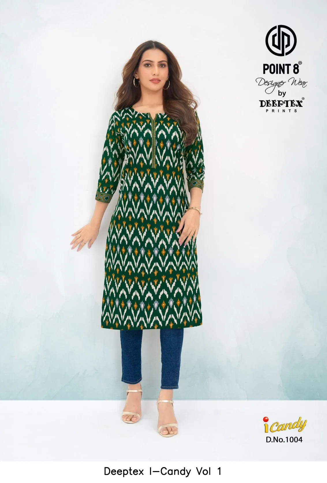 Deeptex I-Candy Vol 1 — Wholesale Kurtis, Deeptex Prints wholesale from Surat — view 2
