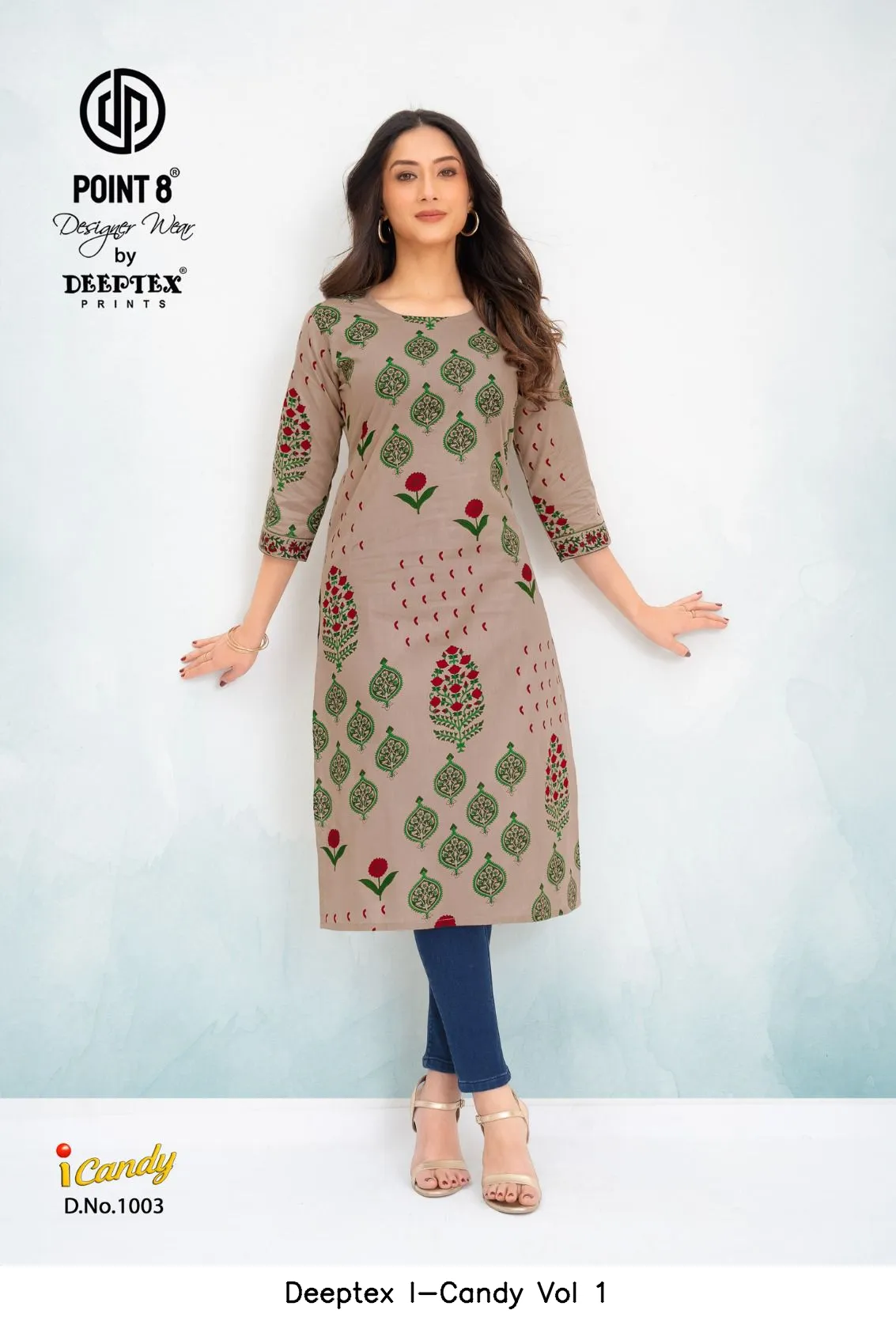Deeptex I-Candy Vol 1 — Wholesale Kurtis, Deeptex Prints wholesale from Surat — view 7
