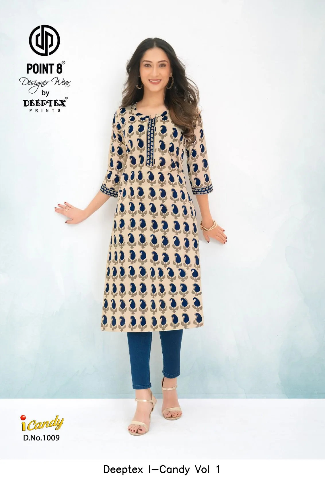 Deeptex I-Candy Vol 1 — Wholesale Kurtis, Deeptex Prints wholesale from Surat — view 9