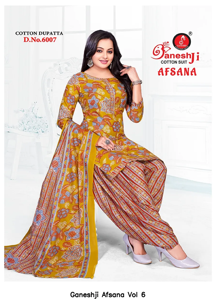 Ganeshji Afsana Vol 6 — Wholesale Dress Material, Ganeshji wholesale from Surat — view 2