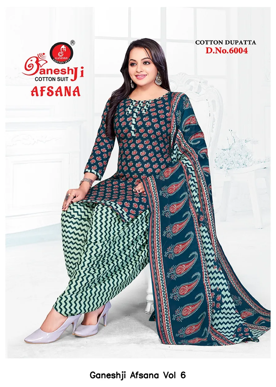 Ganeshji Afsana Vol 6 — Wholesale Dress Material, Ganeshji wholesale from Surat — view 3