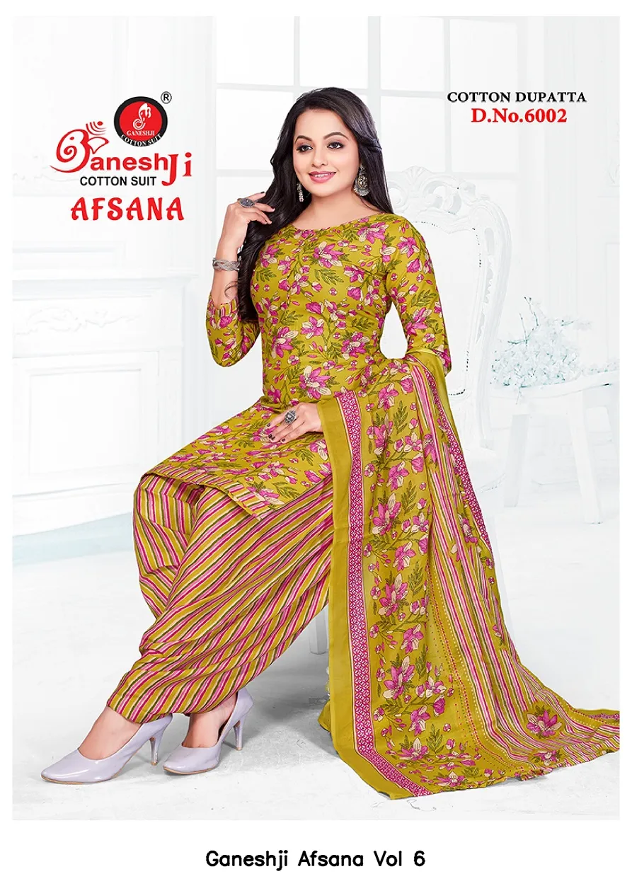 Ganeshji Afsana Vol 6 — Wholesale Dress Material, Ganeshji wholesale from Surat — view 4