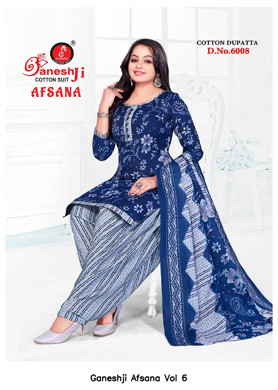 Ganeshji Afsana Vol 6 — Wholesale Dress Material, Ganeshji wholesale from Surat — view 7