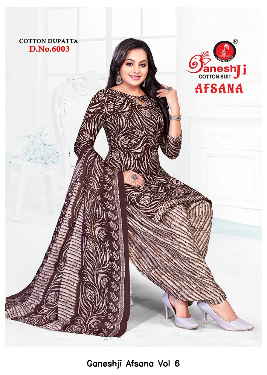 Ganeshji Afsana Vol 6 — Wholesale Dress Material, Ganeshji wholesale from Surat — view 8