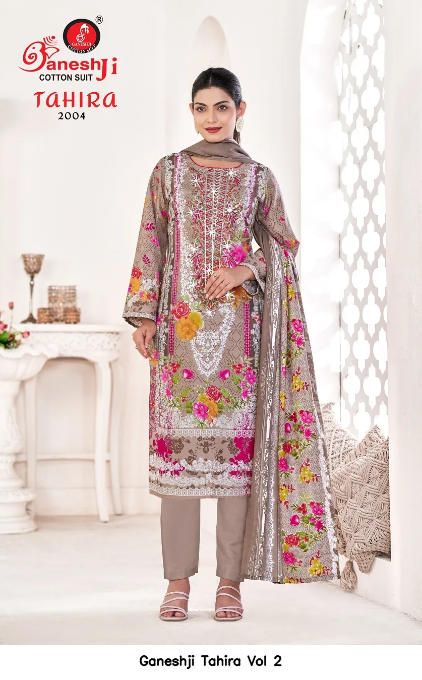 Ganeshji Tahira Vol 2 — Wholesale Dress Material, Ganeshji wholesale from Surat — view 3