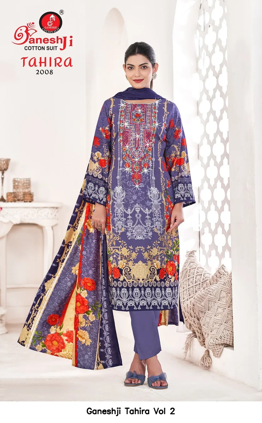 Ganeshji Tahira Vol 2 — Wholesale Dress Material, Ganeshji wholesale from Surat — view 6