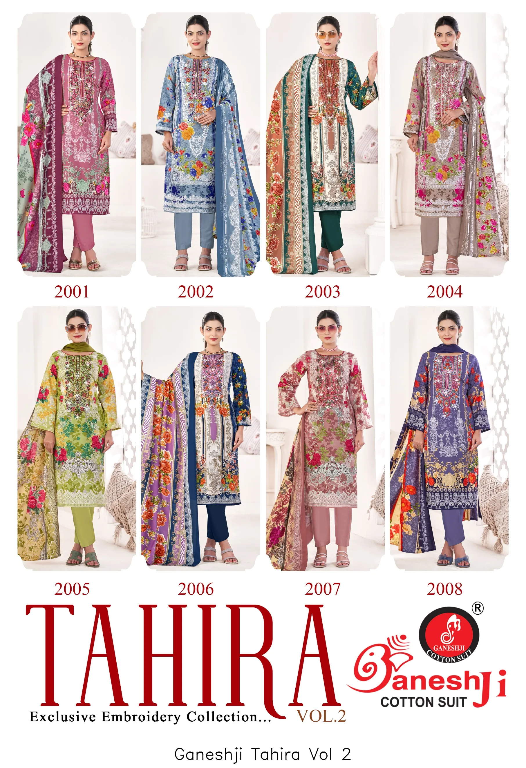 Ganeshji Tahira Vol 2 — Wholesale Dress Material, Ganeshji wholesale from Surat — view 9
