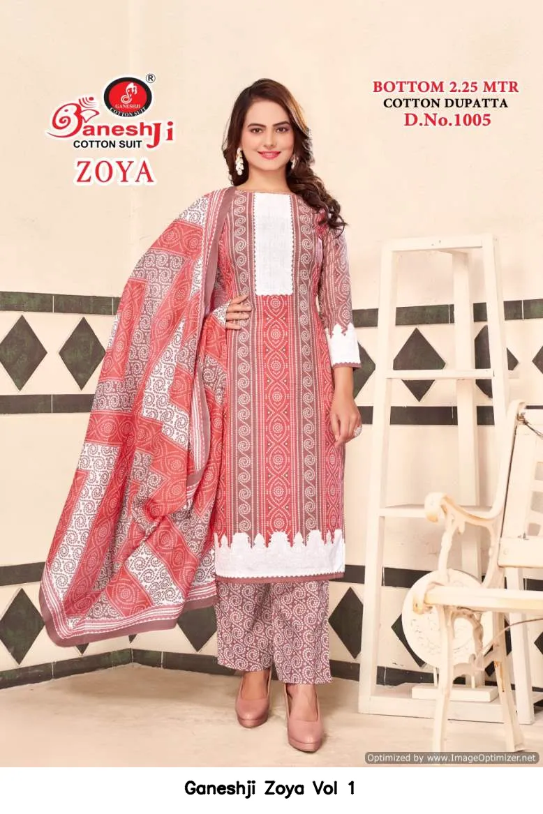 Ganeshji Zoya Vol 1 — Wholesale Dress Material, Ganeshji wholesale from Surat — view 11