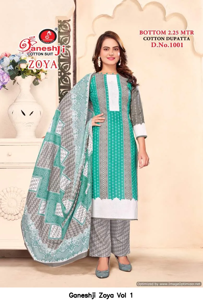 Ganeshji Zoya Vol 1 — Wholesale Dress Material, Ganeshji wholesale from Surat — view 14