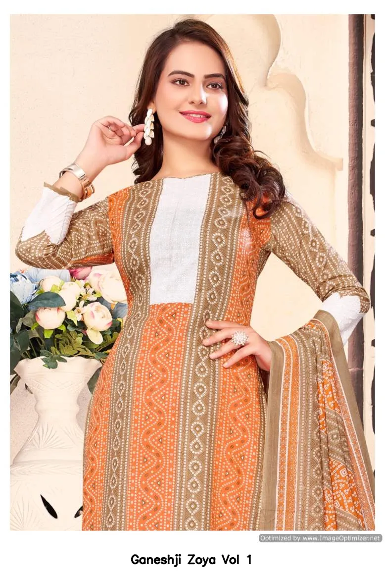 Ganeshji Zoya Vol 1 — Wholesale Dress Material, Ganeshji wholesale from Surat — view 15