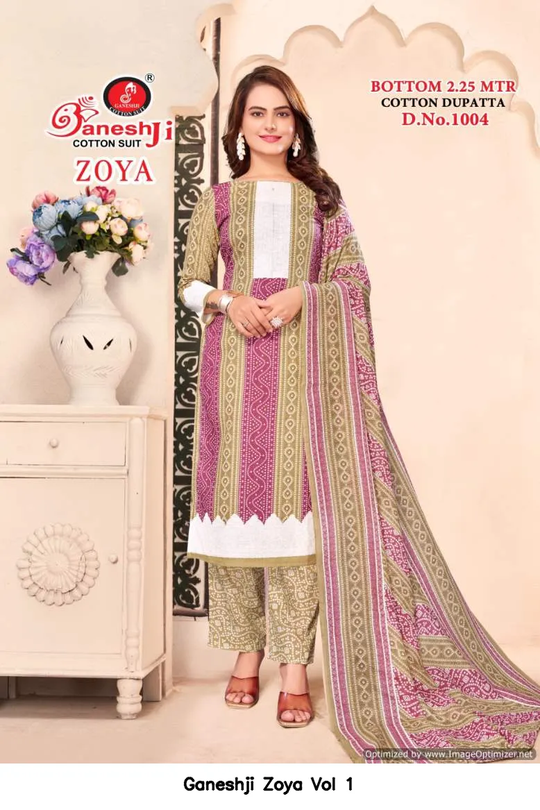 Ganeshji Zoya Vol 1 — Wholesale Dress Material, Ganeshji wholesale from Surat — view 2