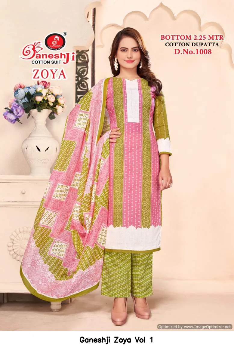 Ganeshji Zoya Vol 1 — Wholesale Dress Material, Ganeshji wholesale from Surat — view 7