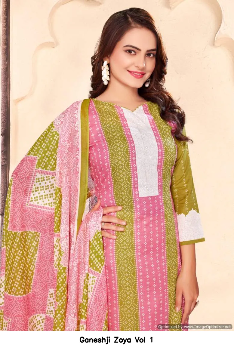Ganeshji Zoya Vol 1 — Wholesale Dress Material, Ganeshji wholesale from Surat — view 9