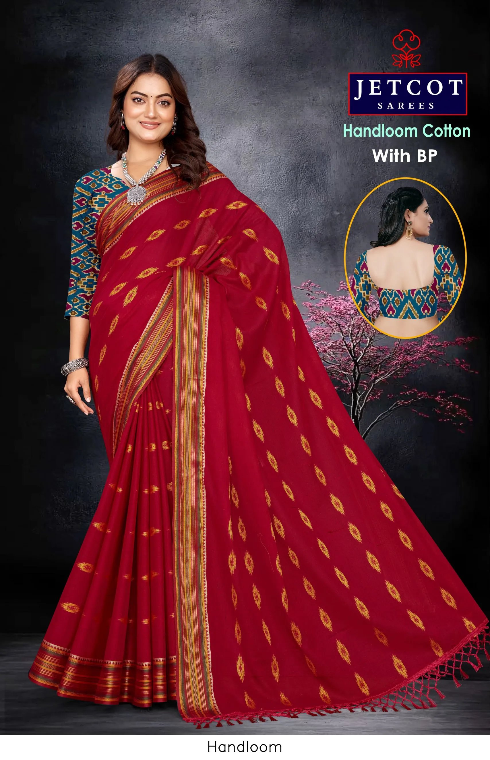 Handloom — Cotton Sarees Wholesale, Handloom wholesale from Surat — view 4