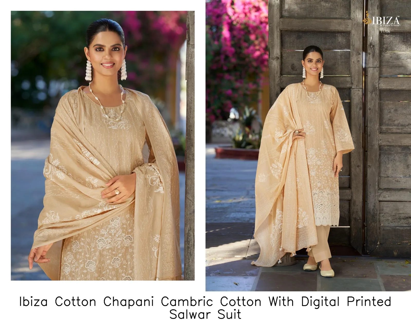 Ibiza Cotton Chapani Cambric Cotton With Digital Printed Salwar Suit — Wholesale Pakistani Suits, Ibiza wholesale from Surat - Gallery Image 6