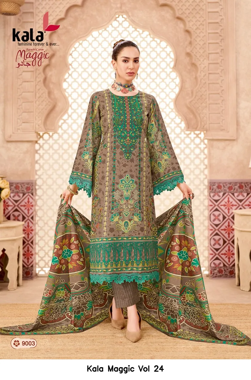 Kala Maggic Vol 24 — Wholesale Dress Material, kala wholesale from Surat — view 10