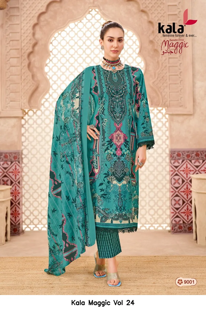 Kala Maggic Vol 24 — Wholesale Dress Material, kala wholesale from Surat — view 11
