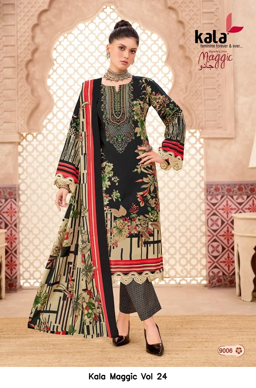 Kala Maggic Vol 24 — Wholesale Dress Material, kala wholesale from Surat — view 13