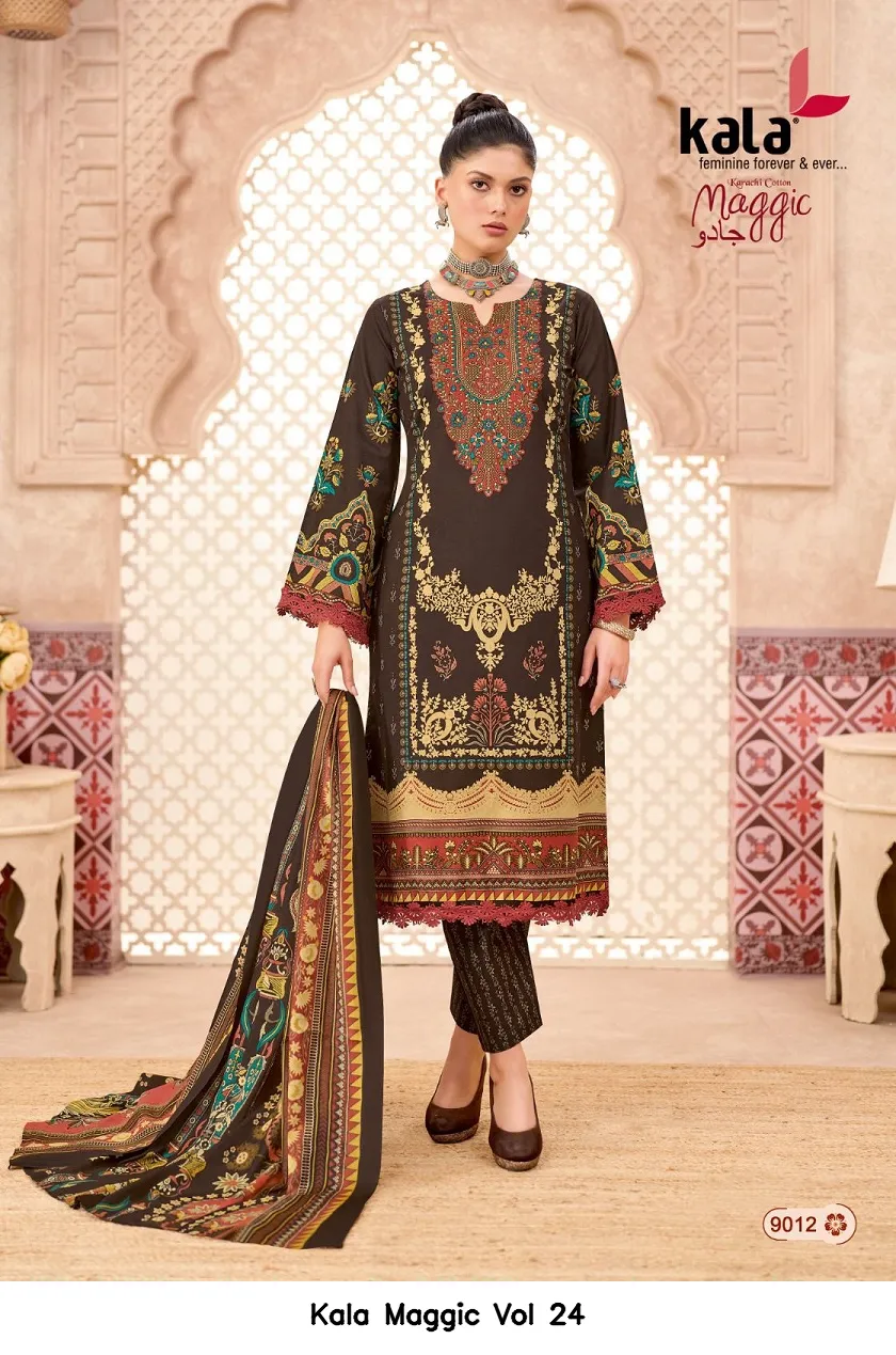 Kala Maggic Vol 24 — Wholesale Dress Material, kala wholesale from Surat — view 14