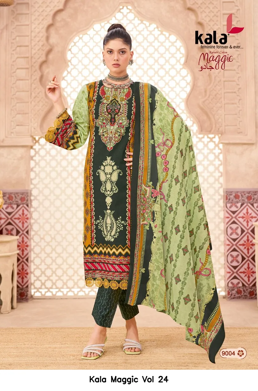 Kala Maggic Vol 24 — Wholesale Dress Material, kala wholesale from Surat — view 3