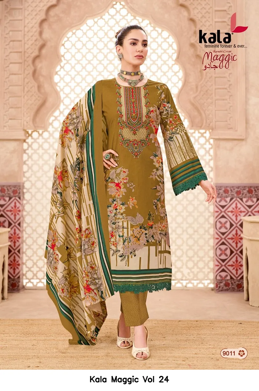 Kala Maggic Vol 24 — Wholesale Dress Material, kala wholesale from Surat — view 6