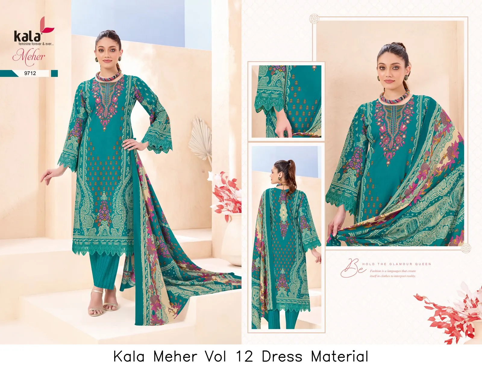 Kala Meher Vol 12 Dress Material — Wholesale Dress Material, kala wholesale from Surat — view 13