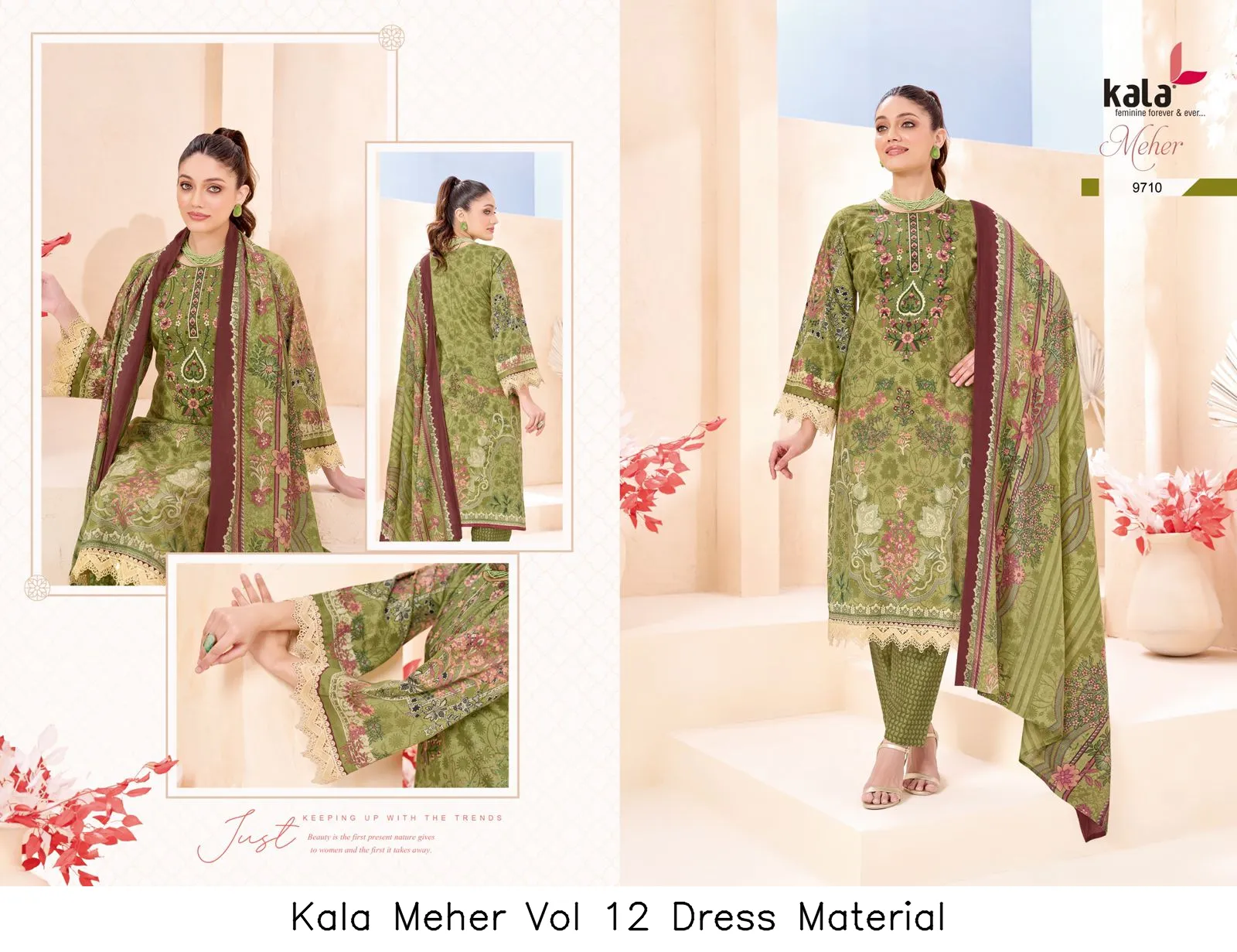 Kala Meher Vol 12 Dress Material — Wholesale Dress Material, kala wholesale from Surat — view 7