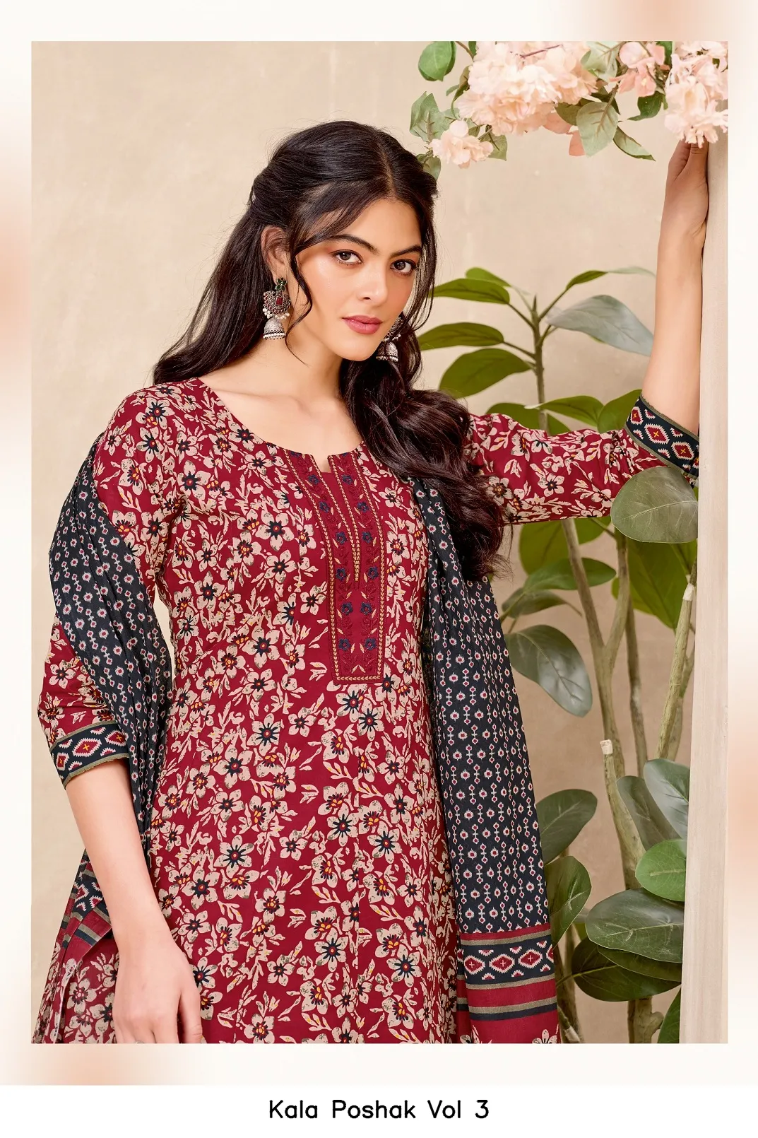 Kala Poshak Vol 3 — Unstitched Suits, kala wholesale from Surat — view 4