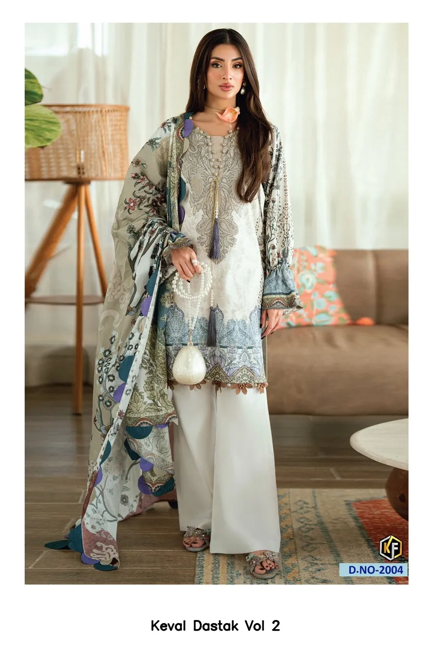 Keval Dastak Vol 2 — Wholesale Dress Material, Keval wholesale from Surat — view 5