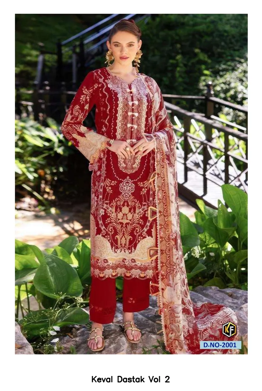 Keval Dastak Vol 2 — Wholesale Dress Material, Keval wholesale from Surat — view 6