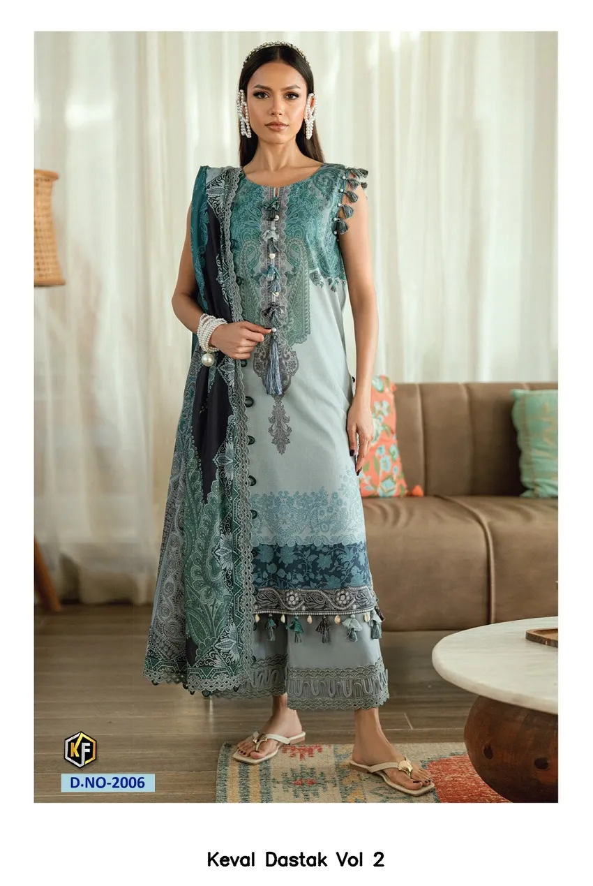 Keval Dastak Vol 2 — Wholesale Dress Material, Keval wholesale from Surat — view 8