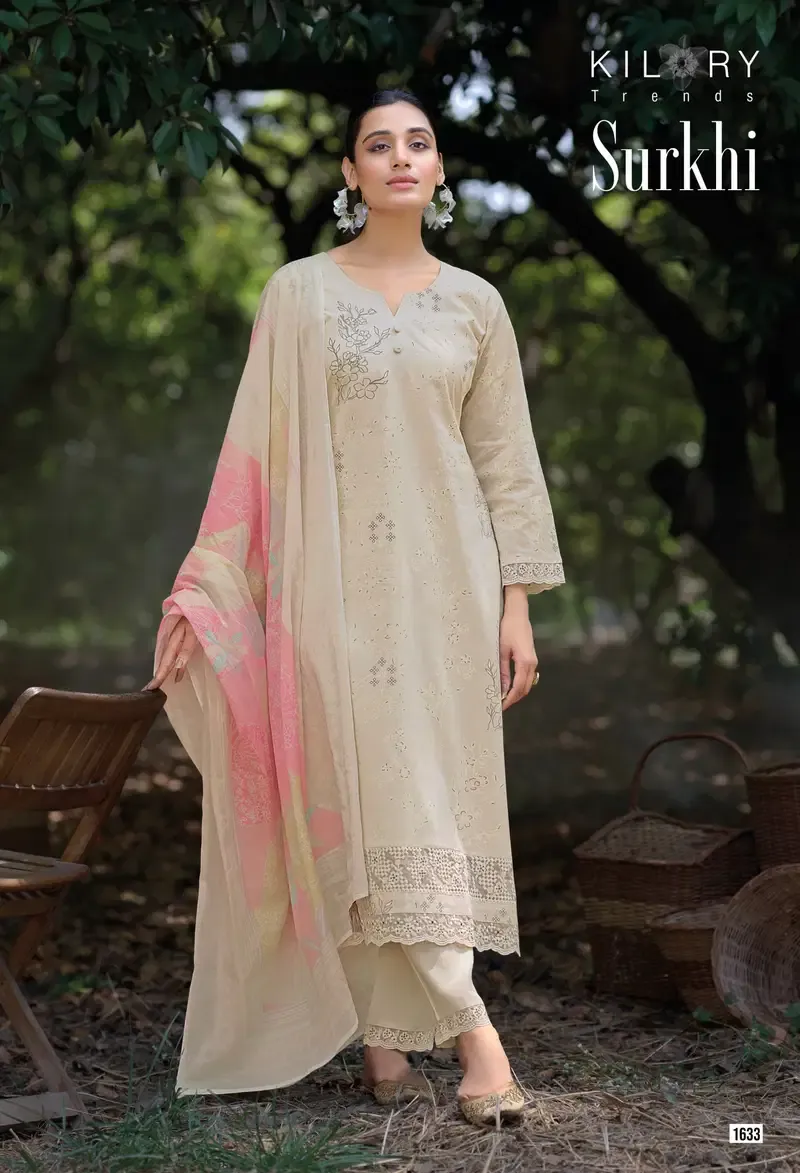 Kilory Surkhi — Wholesale Salwar Suits, Kilory Trends wholesale from Surat — view 1