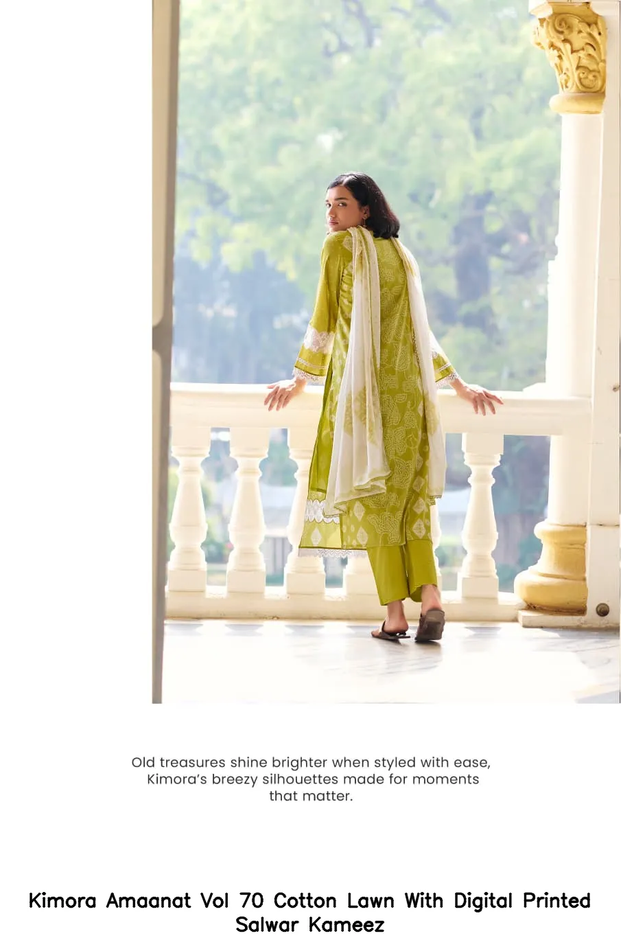 Kimora Amaanat Vol 70 Cotton Lawn With Digital Printed Salwar Kameez — Wholesale Salwar Suits, Kimora wholesale from Surat — view 10