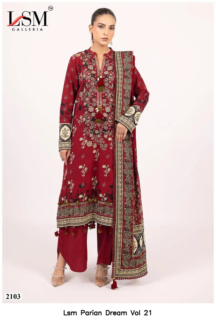 Lsm Parian Dream Vol 21 — Wholesale Dress Material, Lsm wholesale from Surat — view 5