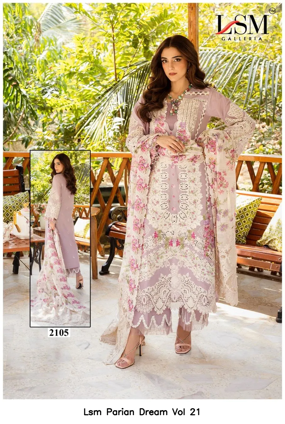 Lsm Parian Dream Vol 21 — Wholesale Dress Material, Lsm wholesale from Surat — view 6
