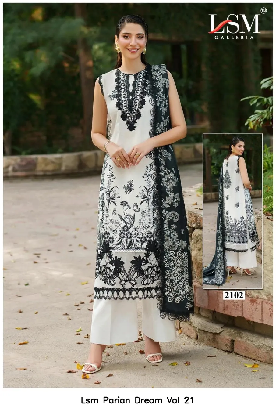 Lsm Parian Dream Vol 21 — Wholesale Dress Material, Lsm wholesale from Surat — view 8