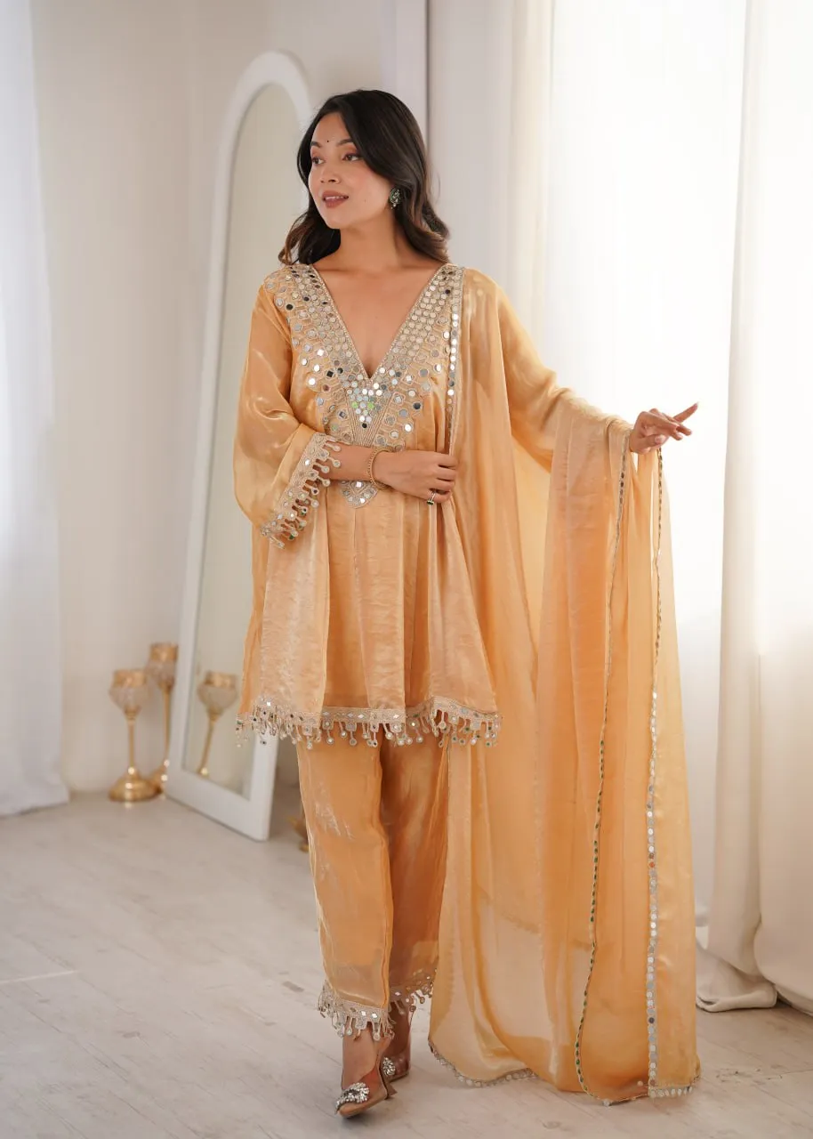 Lw 9325 Fendy Mirror Embroidered Readymade Salwar Suit