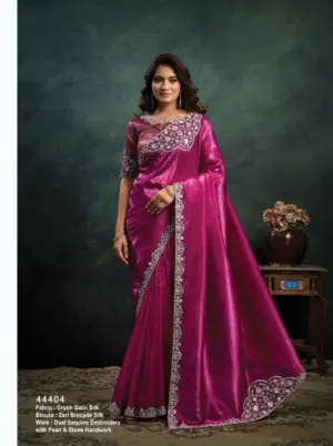 Norita 44400 Rasika Zari Organza Silk Saree Collection