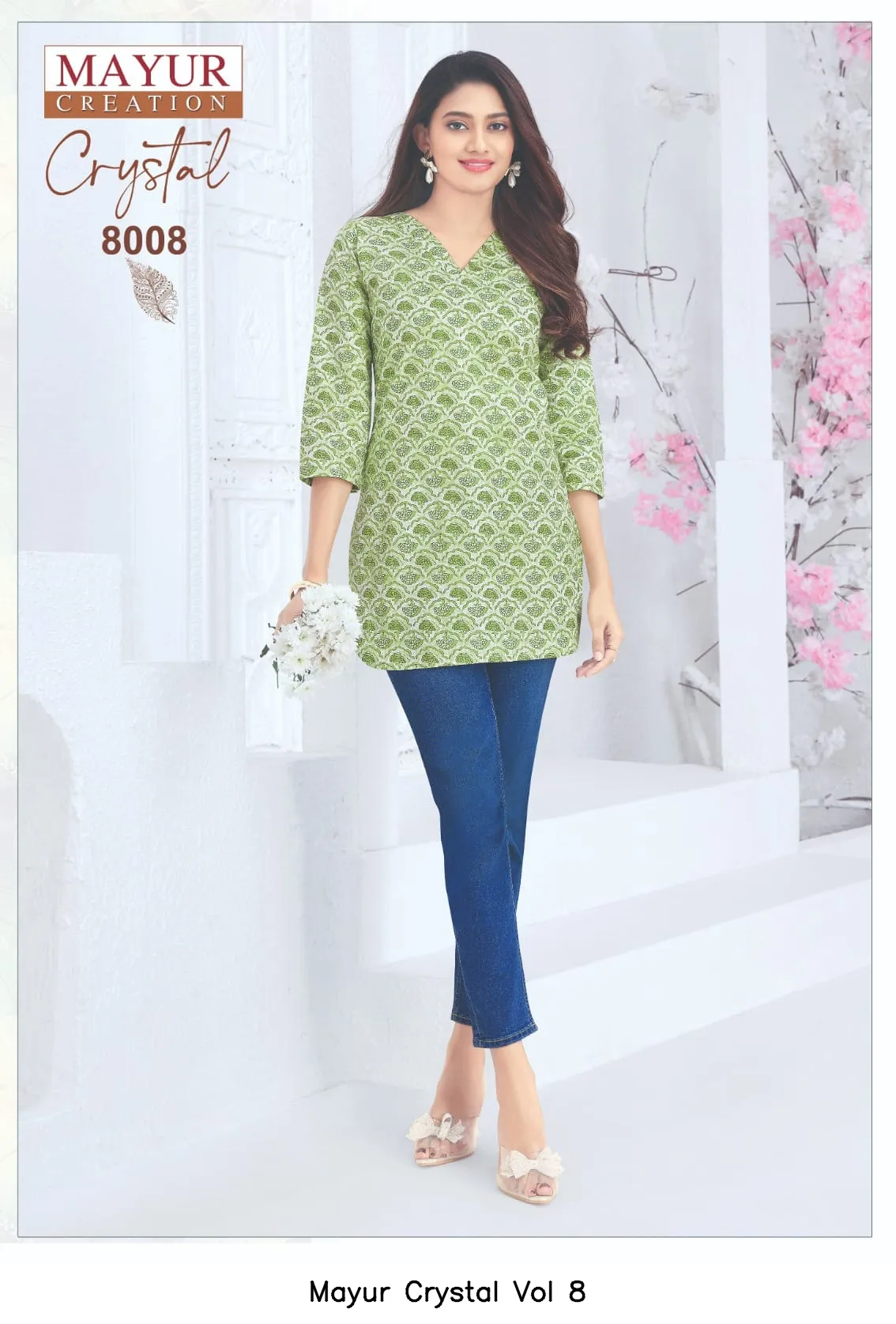 Mayur Crystal Vol 8 — Wholesale Dress Material, Mayur wholesale from Surat — view 10