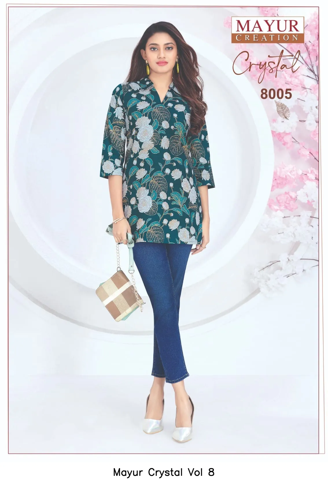 Mayur Crystal Vol 8 — Wholesale Dress Material, Mayur wholesale from Surat — view 17