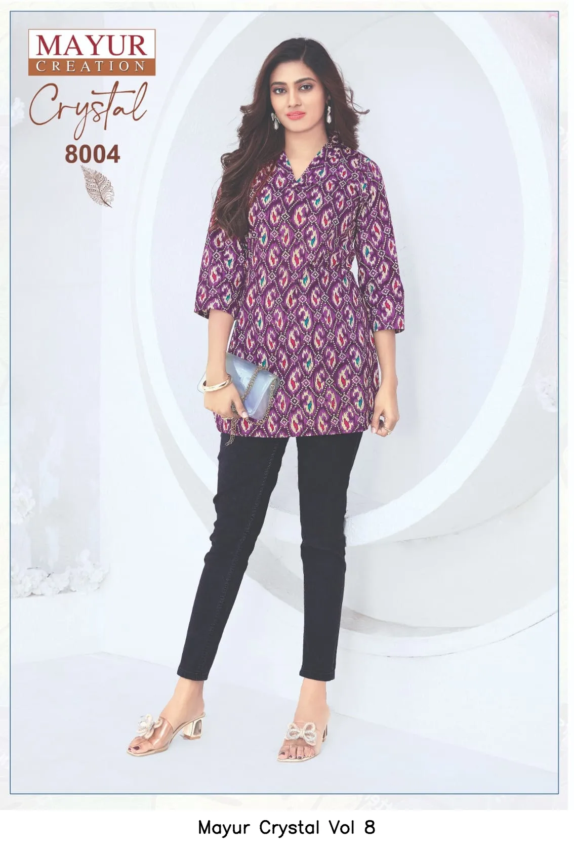 Mayur Crystal Vol 8 — Wholesale Dress Material, Mayur wholesale from Surat — view 8