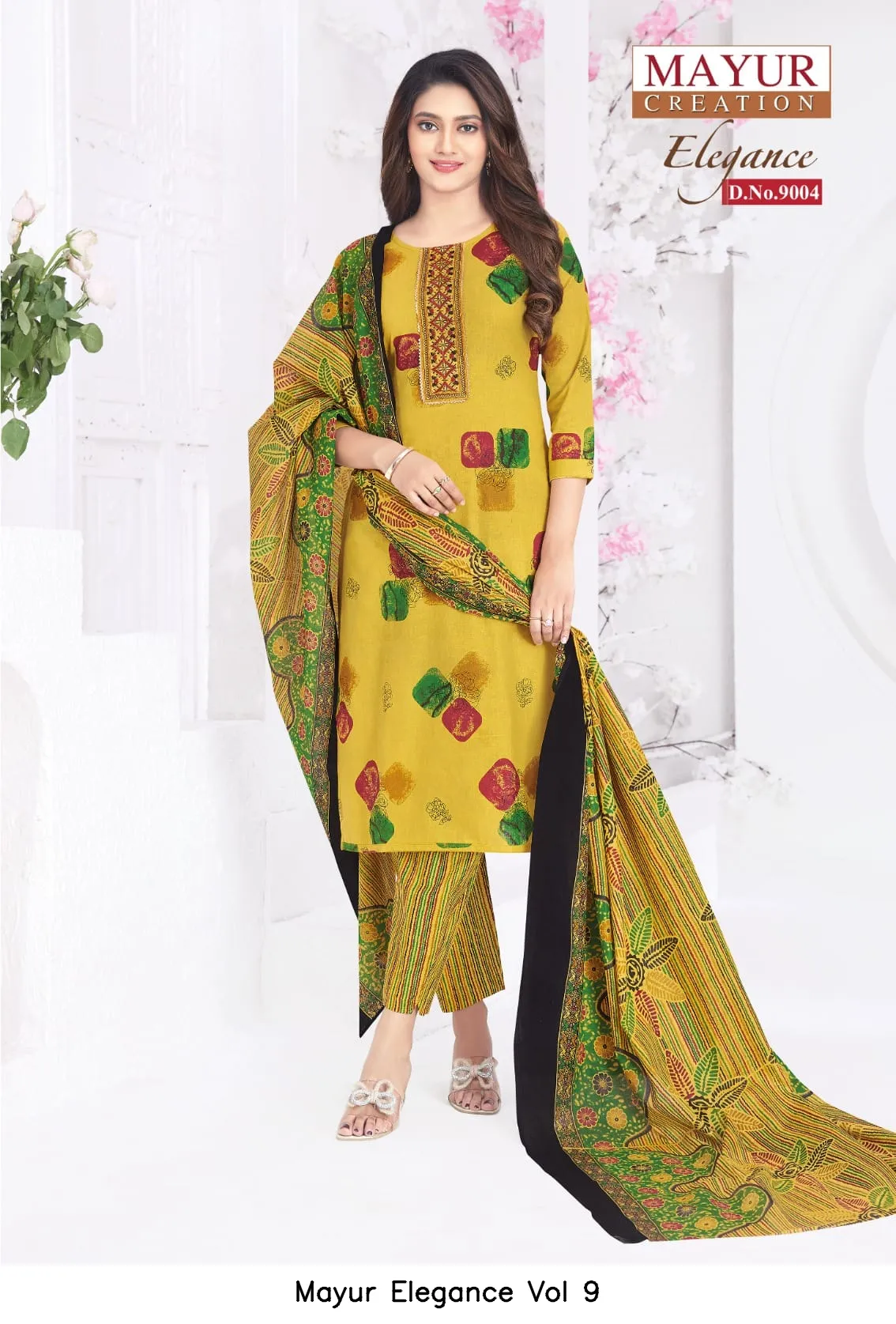 Mayur Elegance Vol 9 — Unstitched Suits, Mayur wholesale from Surat — view 4