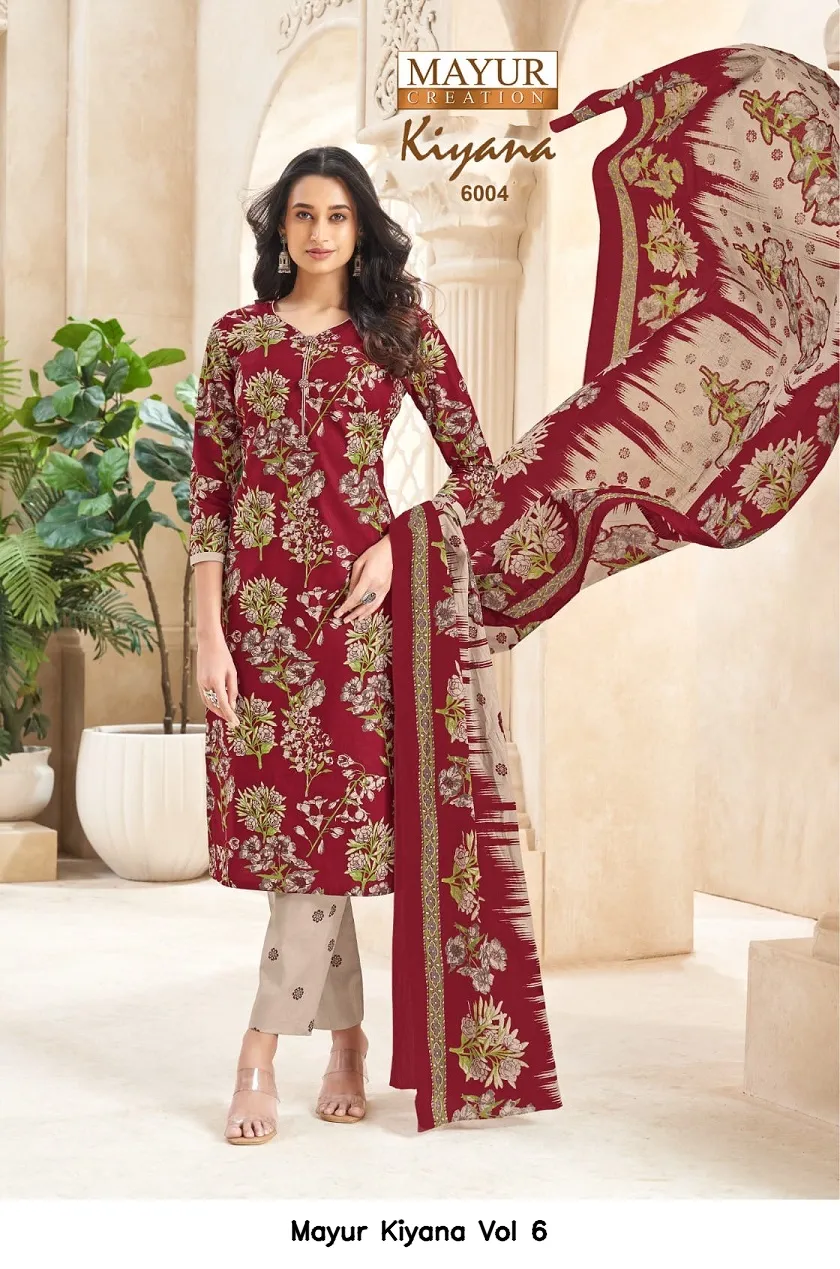 Mayur Kiyana Vol 6 — Wholesale Dress Material, Mayur wholesale from Surat — view 13