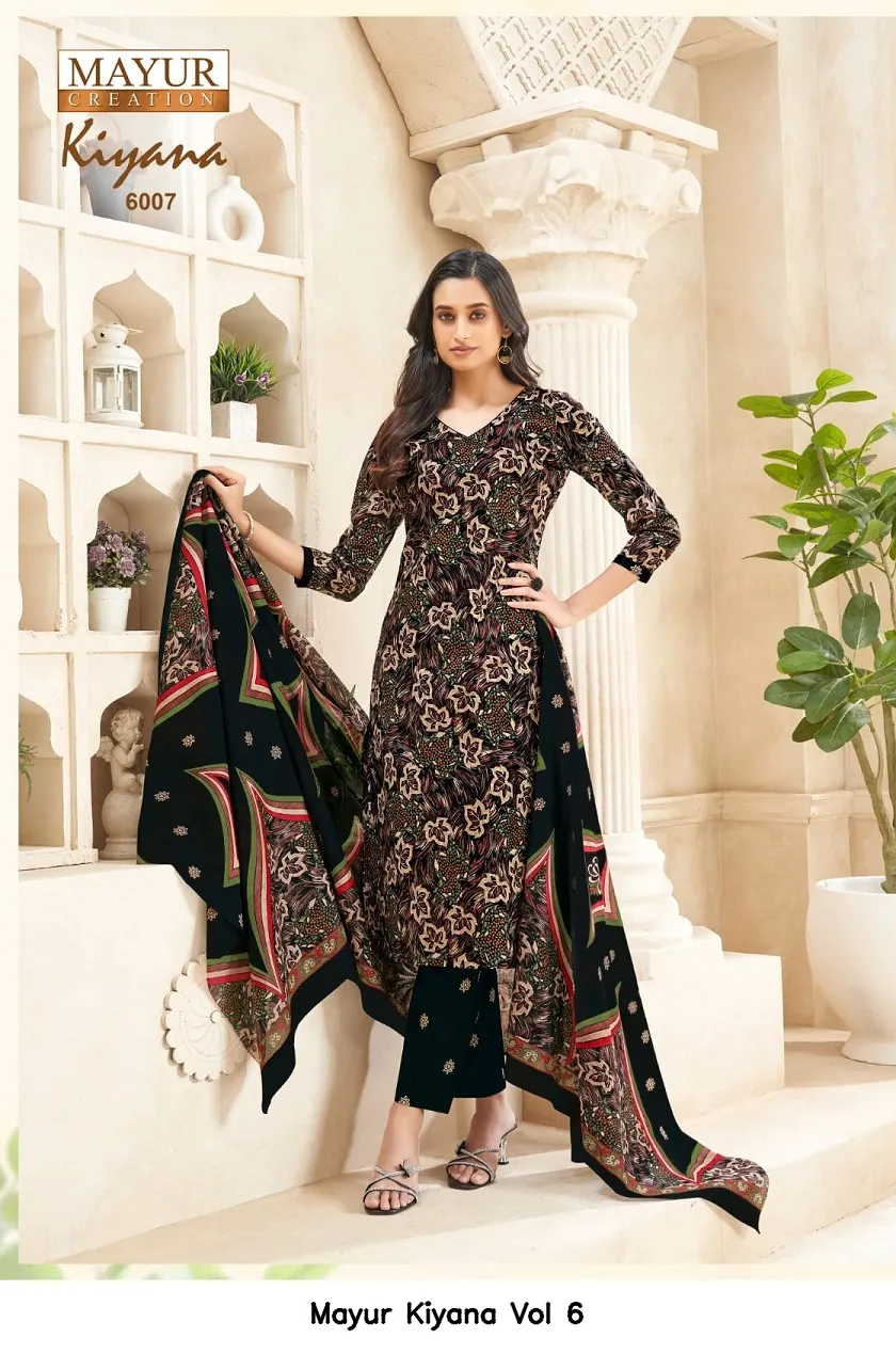 Mayur Kiyana Vol 6 — Wholesale Dress Material, Mayur wholesale from Surat — view 2