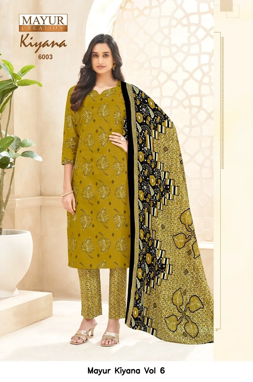 Mayur Kiyana Vol 6 — Wholesale Dress Material, Mayur wholesale from Surat — view 3