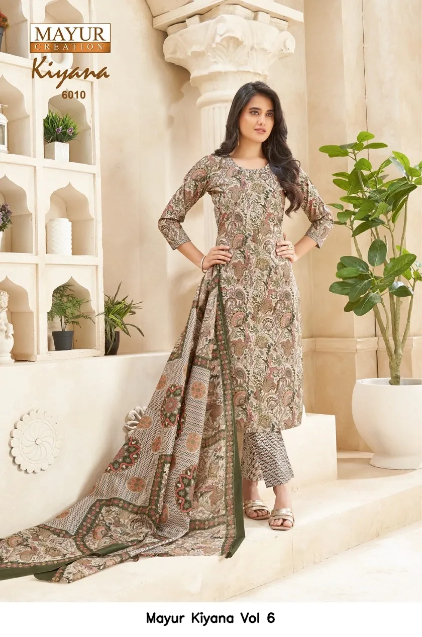 Mayur Kiyana Vol 6 — Wholesale Dress Material, Mayur wholesale from Surat — view 4