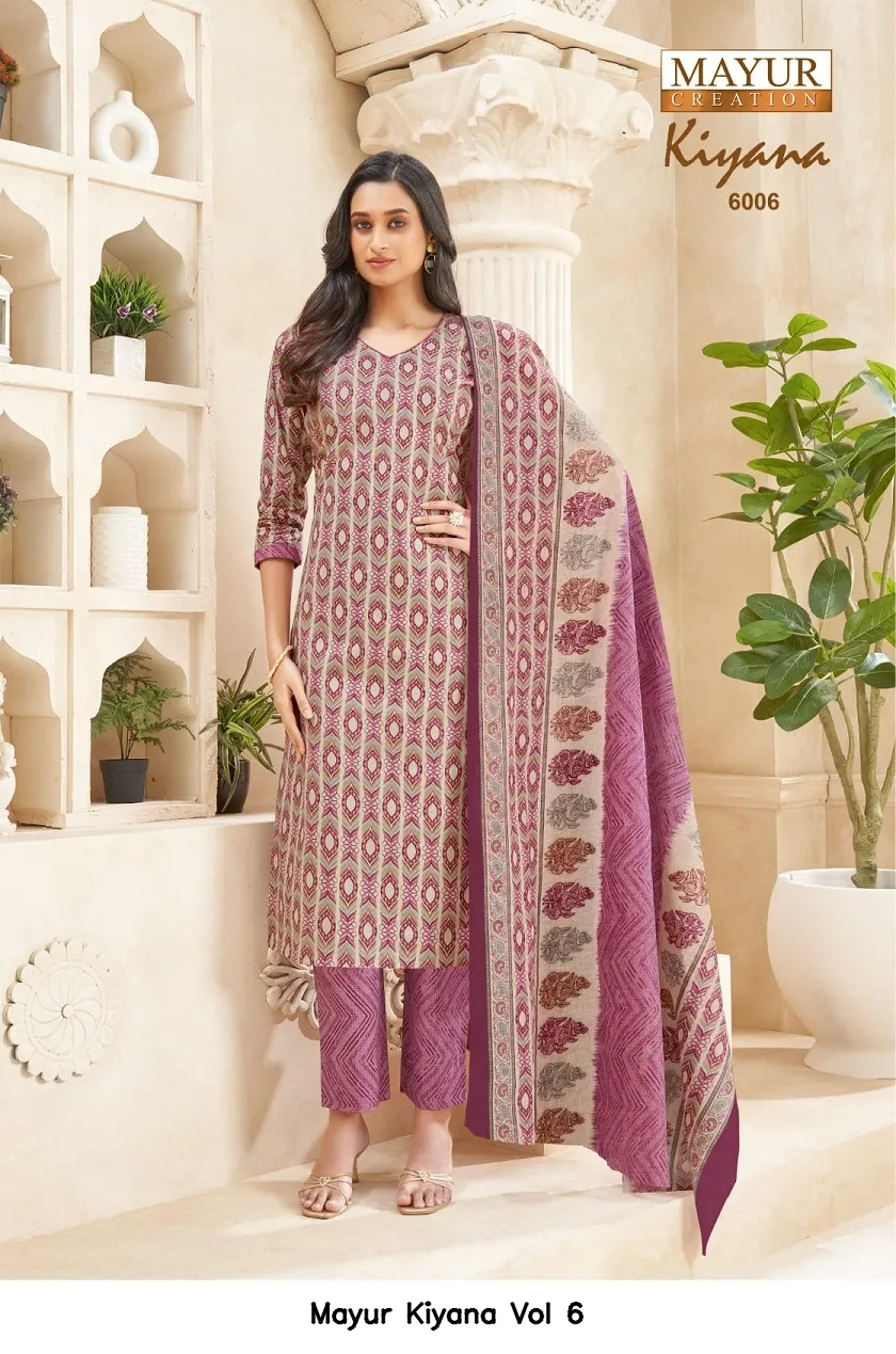 Mayur Kiyana Vol 6 — Wholesale Dress Material, Mayur wholesale from Surat — view 8