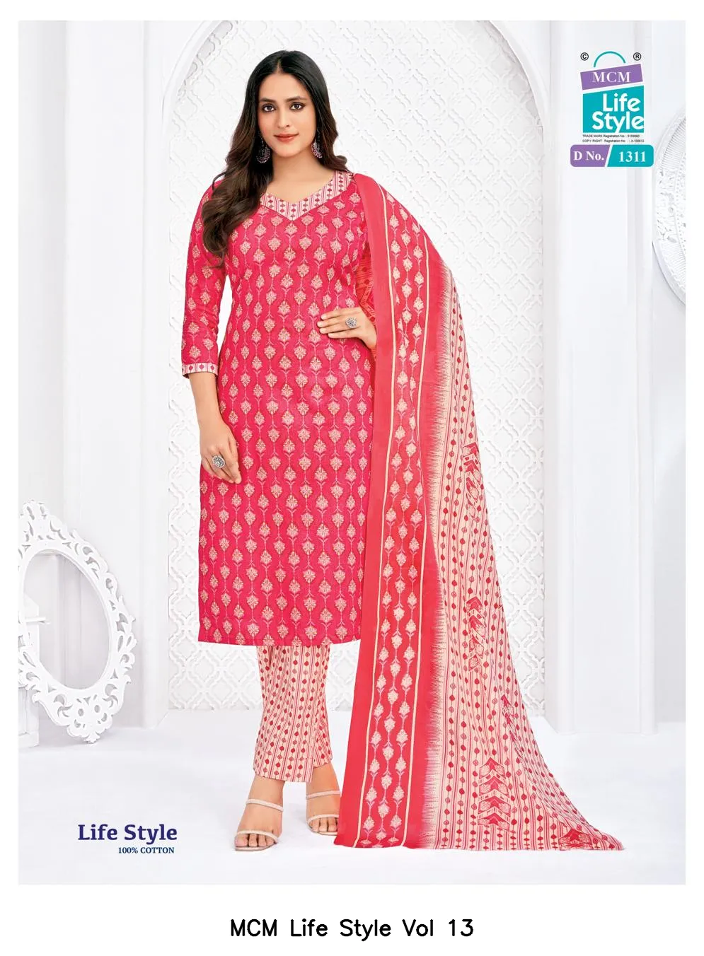 MCM Life Style Vol 13 — Wholesale Dress Material, Mcm  wholesale from Surat — view 2